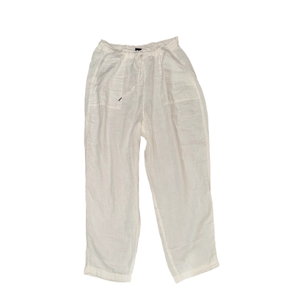 NWT GAP‎ Gauze Pull on new off white pants XL - Picture 3 of 5